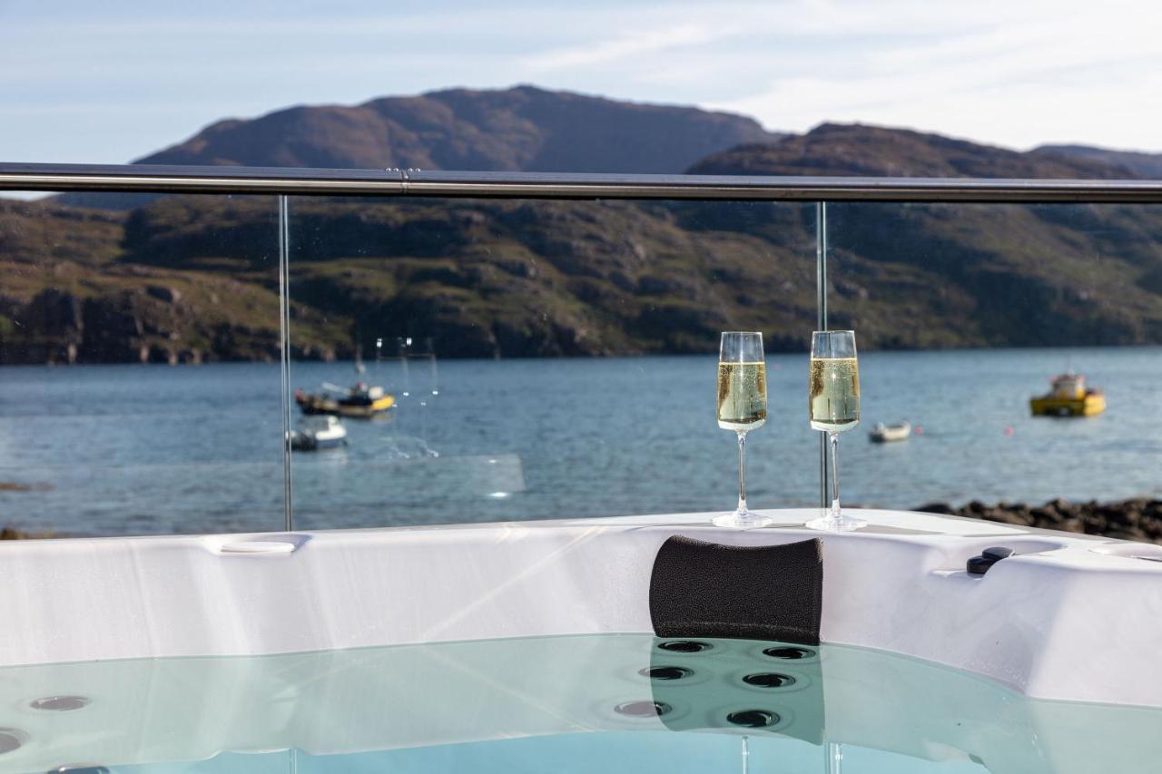 Birches Lodge With Hot Tub Dundonnell Εξωτερικό φωτογραφία