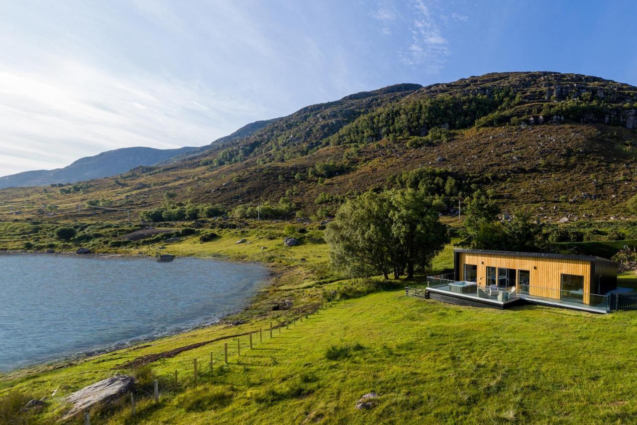 Birches Lodge With Hot Tub Dundonnell Εξωτερικό φωτογραφία