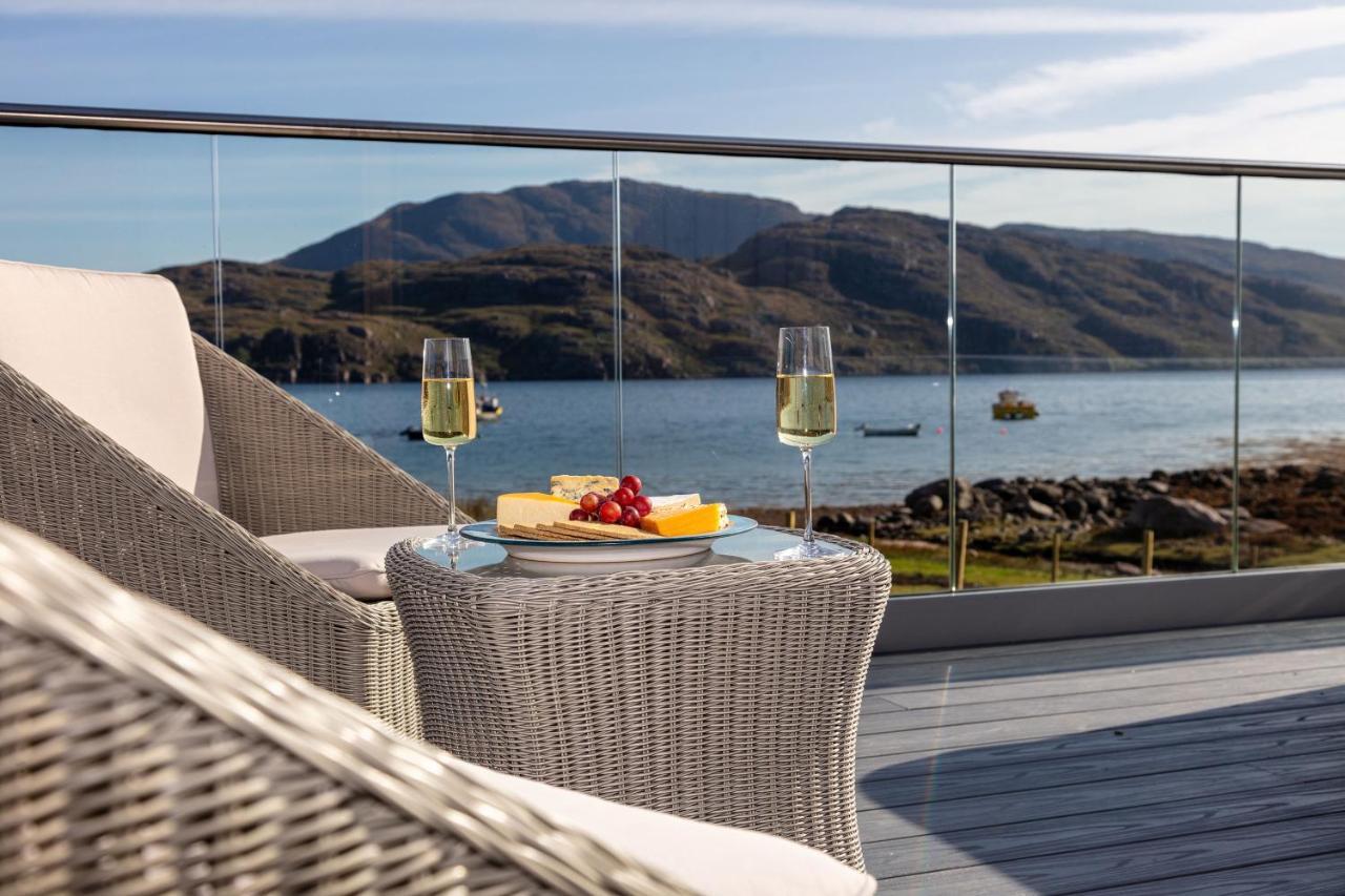 Birches Lodge With Hot Tub Dundonnell Εξωτερικό φωτογραφία
