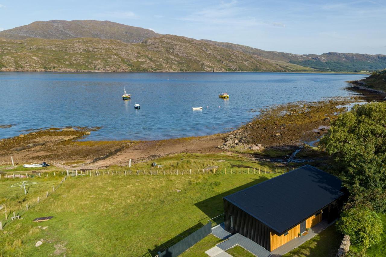 Birches Lodge With Hot Tub Dundonnell Εξωτερικό φωτογραφία