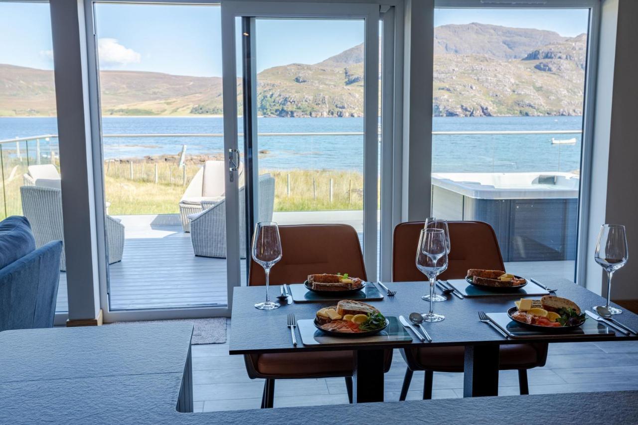Birches Lodge With Hot Tub Dundonnell Εξωτερικό φωτογραφία