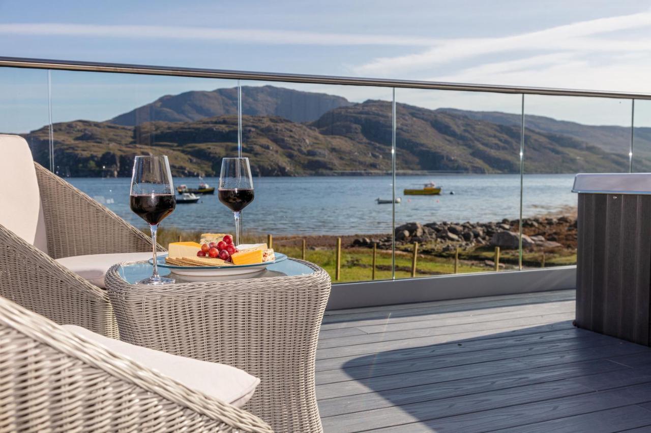 Birches Lodge With Hot Tub Dundonnell Εξωτερικό φωτογραφία