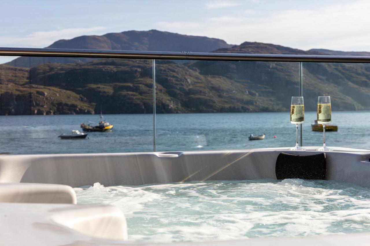 Birches Lodge With Hot Tub Dundonnell Εξωτερικό φωτογραφία